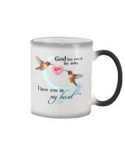 HUMMINGBIRD GOD HAS YOU IN HIS ARMS - BEST SELLER Color Changing Mug tile