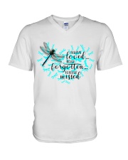 DRAGONFLY ALWAYS LOVED - BEST SELLER V-Neck T-Shirt tile