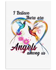 Hummingbird Believe There Are Angels FT0005 Vertical Poster tile