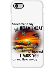 GREEN BUTTERFLY YOU CAME TO SAY HELLO- BEST SELLER Phone Case tile