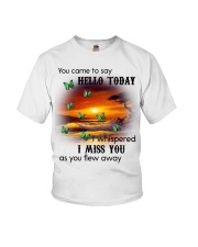 GREEN BUTTERFLY YOU CAME TO SAY HELLO- BEST SELLER Youth T-Shirt tile