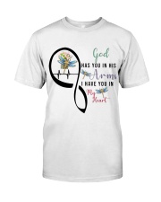 DRAGONFLY GOD HAS YOU IN HIS ARMS - BEST SELLER Classic T-Shirt front