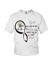 DRAGONFLY GOD HAS YOU IN HIS ARMS - BEST SELLER Youth T-Shirt tile