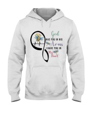 DRAGONFLY GOD HAS YOU IN HIS ARMS - BEST SELLER Hooded Sweatshirt tile