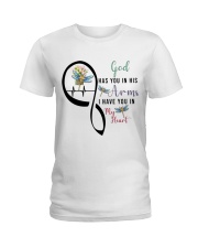 DRAGONFLY GOD HAS YOU IN HIS ARMS - BEST SELLER Ladies T-Shirt tile