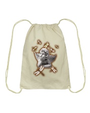 Dragonfly Angel Statue - LTE Drawstring Bag tile