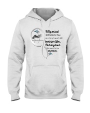 Hummingbird On Hand Infinity Heartbeat - LTE Hooded Sweatshirt tile