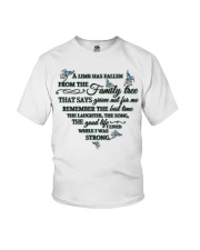 Blue Hummingbird A Limb Has Fallen Youth T-Shirt tile