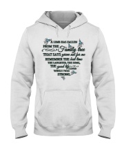 Blue Hummingbird A Limb Has Fallen Hooded Sweatshirt tile