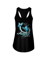 Butterfly I Believe in Angels Ver 2 - LTE Ladies Flowy Tank tile