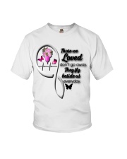 Pink Butterflies Cc Heartbeat Infinily Love - LTE Youth T-Shirt tile