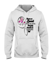 Pink Butterflies Cc Heartbeat Infinily Love - LTE Hooded Sweatshirt tile