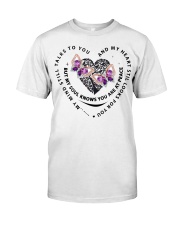 Gem Butterflies Heart Tree Of Life - LTE Classic T-Shirt front