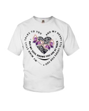 Gem Butterflies Heart Tree Of Life - LTE Youth T-Shirt tile