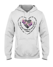 Gem Butterflies Heart Tree Of Life - LTE Hooded Sweatshirt tile