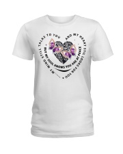 Gem Butterflies Heart Tree Of Life - LTE Ladies T-Shirt tile