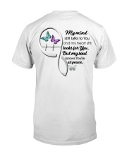 Butterfly My Mind Still Talks Heartbeat - LTE Classic T-Shirt back