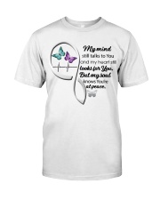 Butterfly My Mind Still Talks Heartbeat - LTE Classic T-Shirt front
