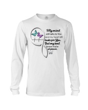 Butterfly My Mind Still Talks Heartbeat - LTE Long Sleeve Tee thumbnail