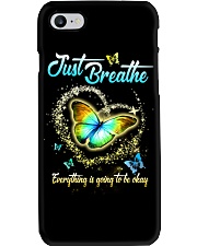 Butterfly Just Breathe Everything - LTE Phone Case tile