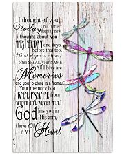 Dragonfly I Thought Of You - LTE 11x17 Poster front