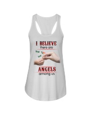 Dragonfly Handing I Believe Angels SB3528 Ladies Flowy Tank tile