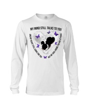Purple Butterflies Mom and Kid Heave Art - LTE Long Sleeve Tee tile