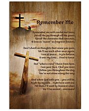 Faith Cross Christ Remember Me - LTE 11x17 Poster front