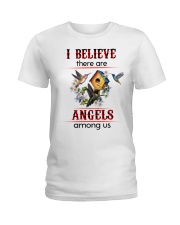 Hummingbird I Believe Angels SB3527 Ladies T-Shirt tile