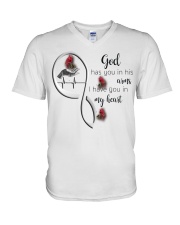 Birds God Has You - LTE V-Neck T-Shirt tile
