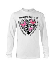 Pink Butterflies On Heart Tree - LTE Long Sleeve Tee tile