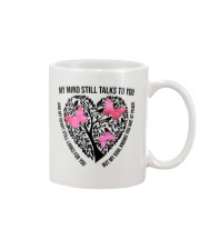 Pink Butterflies On Heart Tree - LTE Mug tile