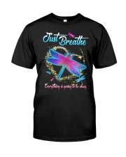 Dragonfly Just Breathe - LTE Classic T-Shirt front