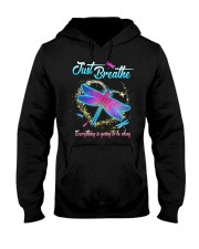 Dragonfly Just Breathe - LTE Hooded Sweatshirt tile