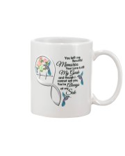 HUMMINGBIRD YOU LEFT ME - BEST SELLER Mug tile