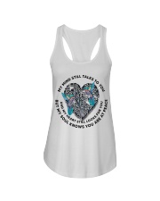 HUMMINGBIRD MY MIND STILL TALKS - BEST SELLER Ladies Flowy Tank tile