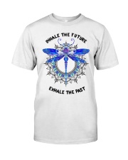 Mandala Dragonfly Inhale Exhale - LTE Classic T-Shirt front