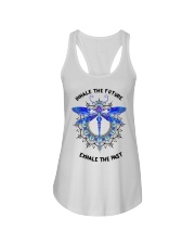 Mandala Dragonfly Inhale Exhale - LTE Ladies Flowy Tank tile