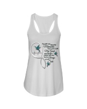 HUMMINGBIRD YOU LEFT ME - BEST SELLER Ladies Flowy Tank tile