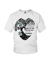 Blue Hummingbird Tree Of Life - LTE Youth T-Shirt tile