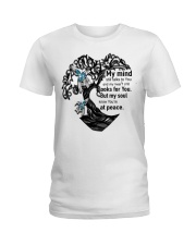 Blue Hummingbird Tree Of Life - LTE Ladies T-Shirt tile