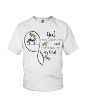 Blue Dragonfly God Has You - LTE Youth T-Shirt tile