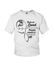Purple Pink Dragonflies Heartbeat Infinity - LTE Youth T-Shirt tile