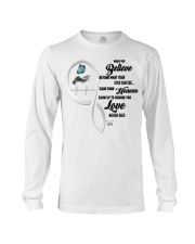 Blue Butterfly Love Never Dies Long Sleeve Tee tile