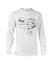 DRAGONFLY I WILL CARRY YOU WITH ME - BEST SELLER Long Sleeve Tee tile