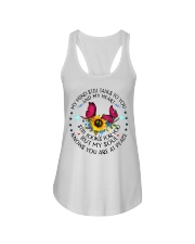 Butterfly My Mind Still Talk You FT0002 Ladies Flowy Tank tile