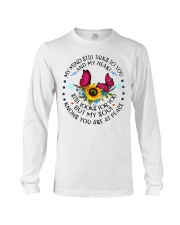 Butterfly My Mind Still Talk You FT0002 Long Sleeve Tee tile