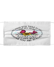 Butterfly My Mind Still Talk You FT0002 Mask tile