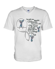 HUMMINGBIRD YOU LEFT ME - BEST SELLER V-Neck T-Shirt tile