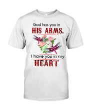 Dragonfly God Has You In His Arms SB3524 Classic T-Shirt front
